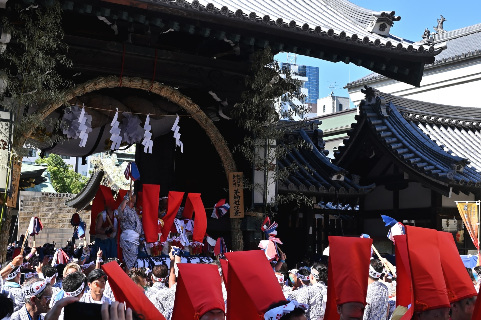 Parade at Tenjin Matsuri