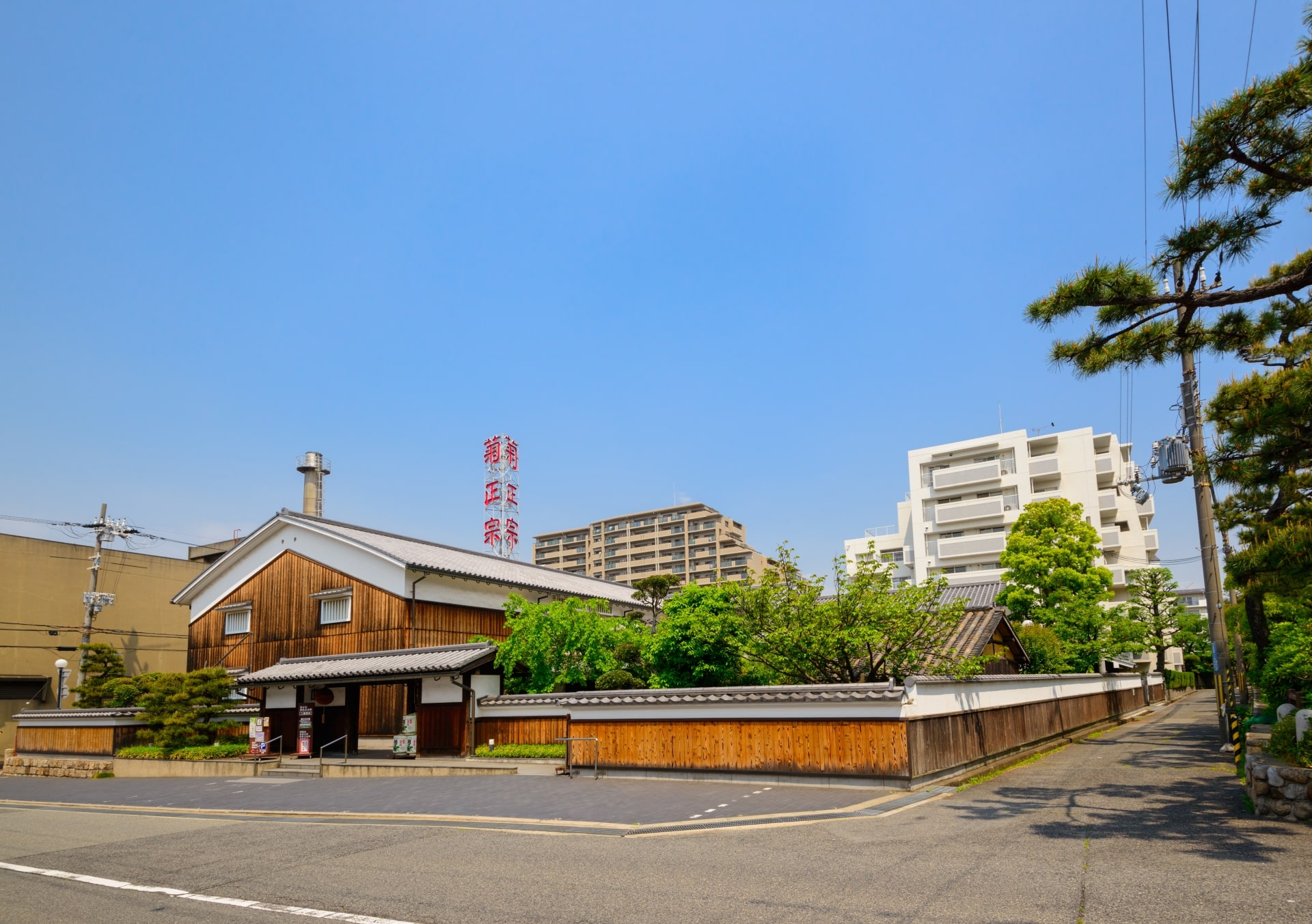 Sake Brewery in Nada District, Kobe