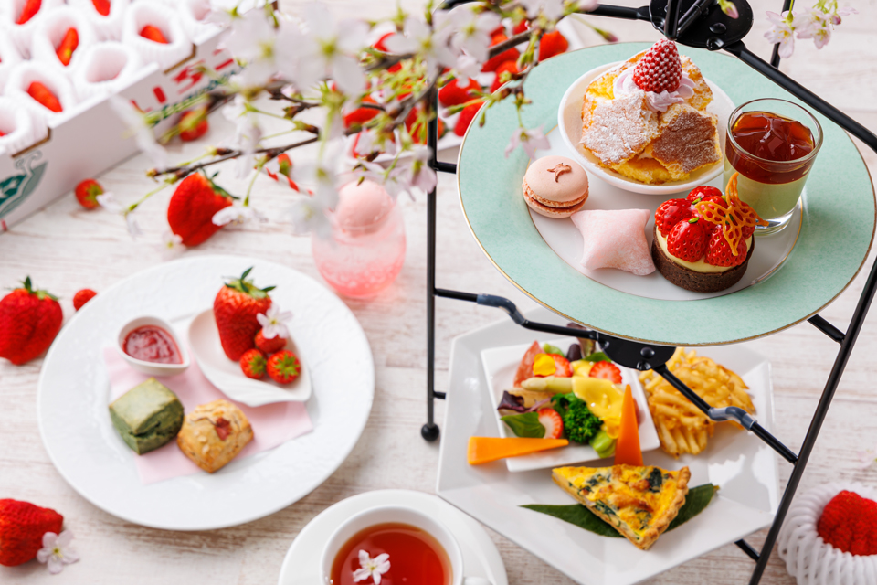 Cherry Blossom and Strawberry Afternoon Tea 2024