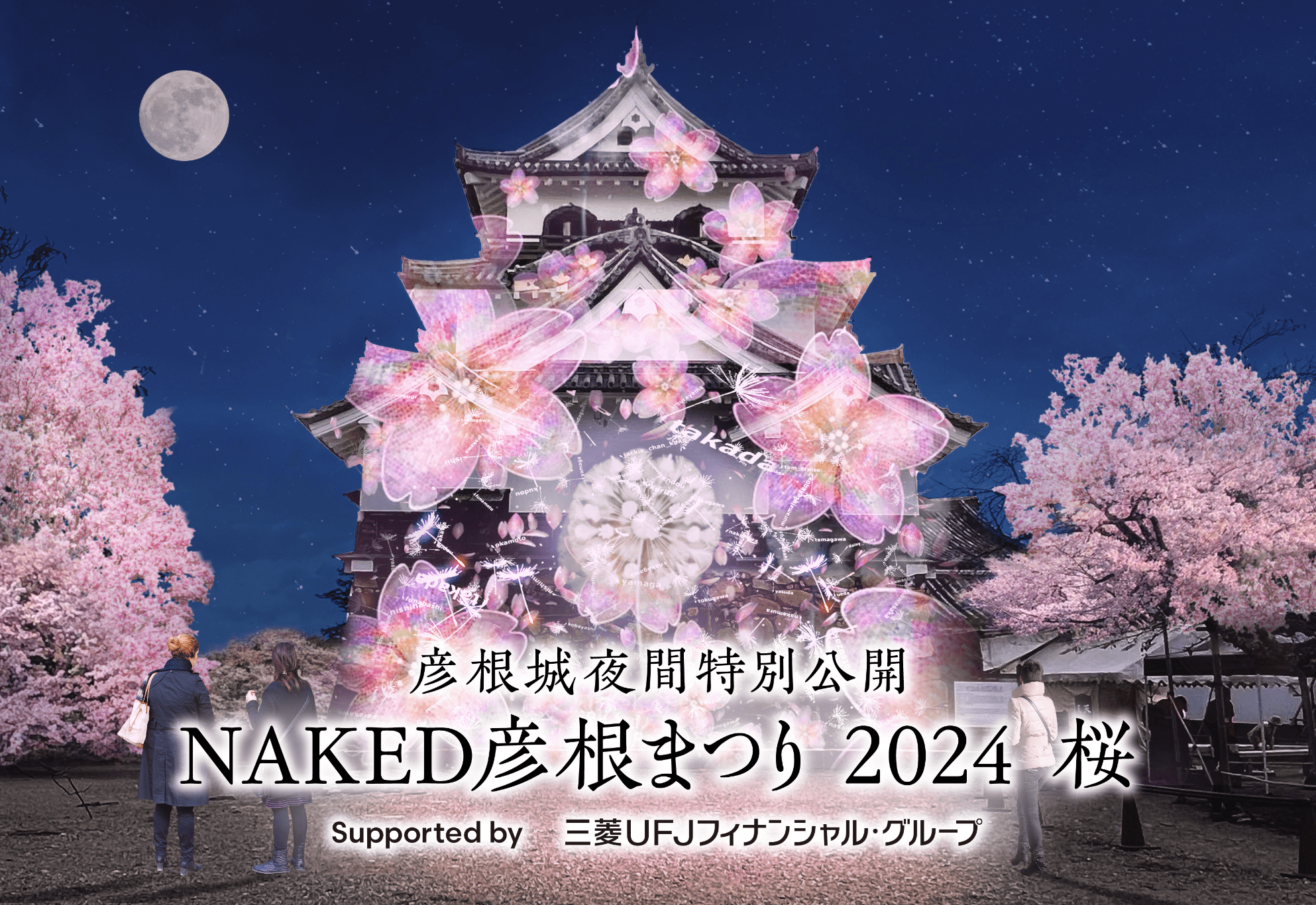 NAKED Hikone Festival 2024 Cherry Blossoms