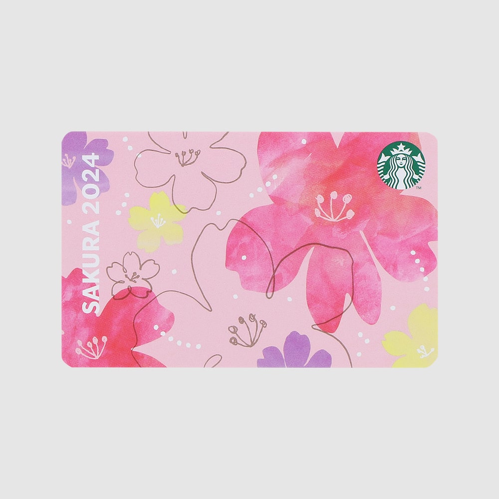 Starbucks Sakura Card