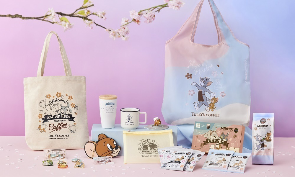 TULLY'S COFFEE x Tom and Jerry Spring Collaboration