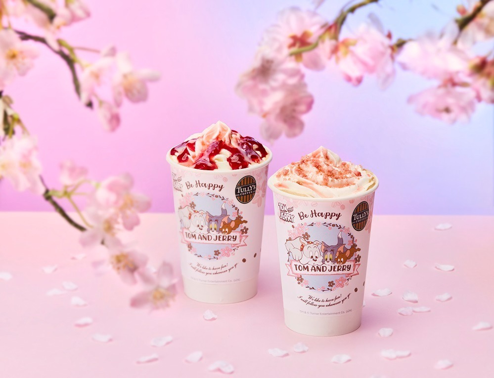 TULLY'S COFFEE x Tom and Jerry Spring Collaboration