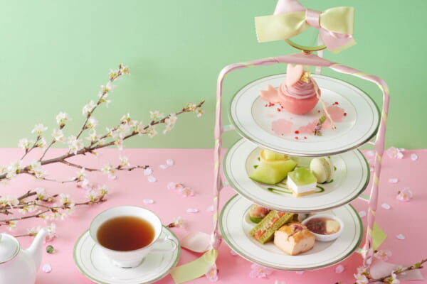 Best Sakura Afternoon Teas in Tokyo 2024 - Japan Web Magazine