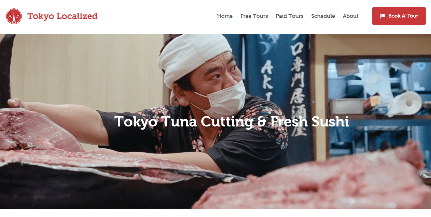 Tokyo Tuna Cutting and Fresh Sushi