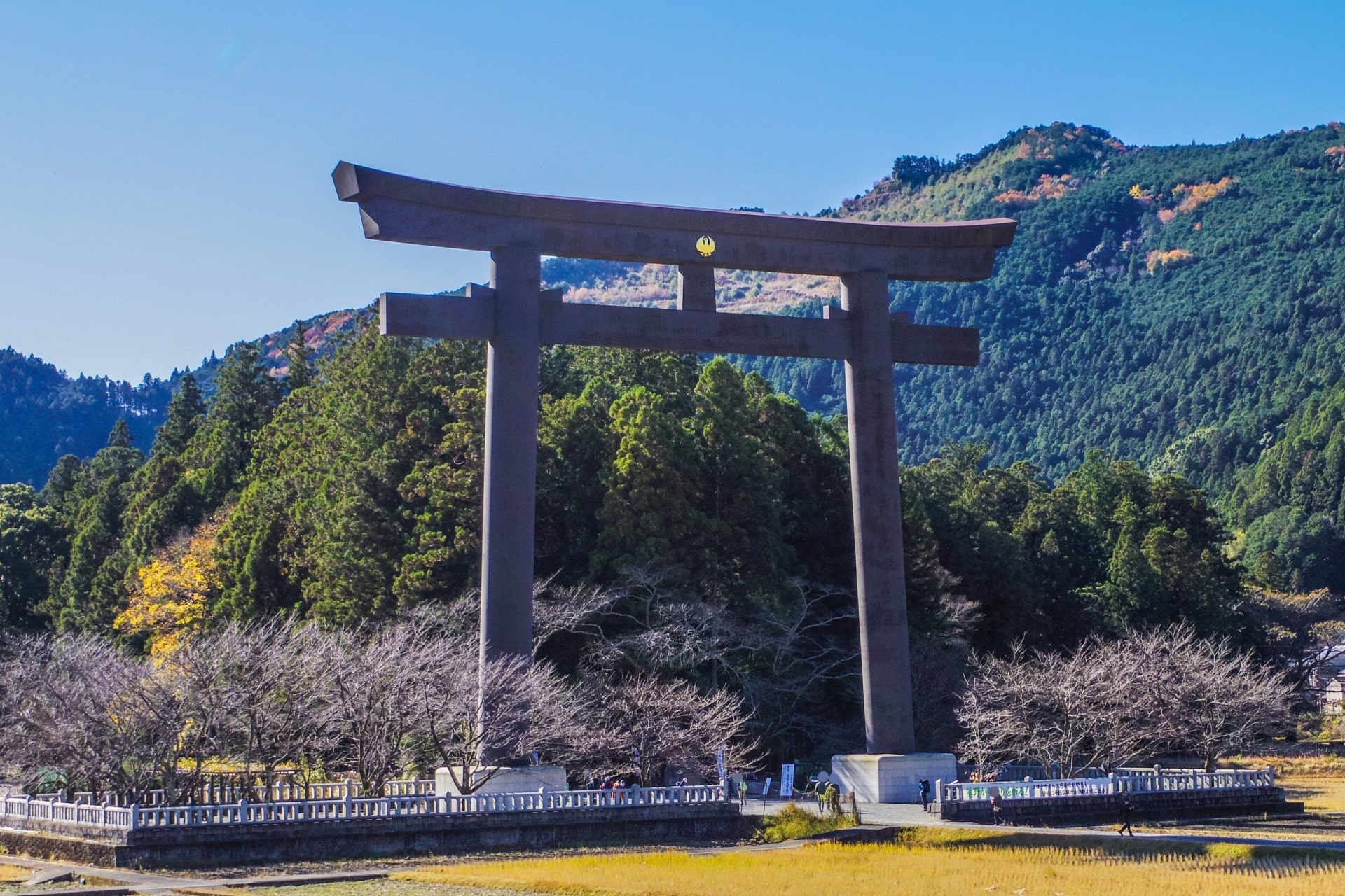 Kumano Hongu Taisha giant torii