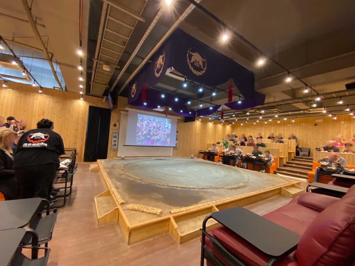 Asakusa Sumo Club interior