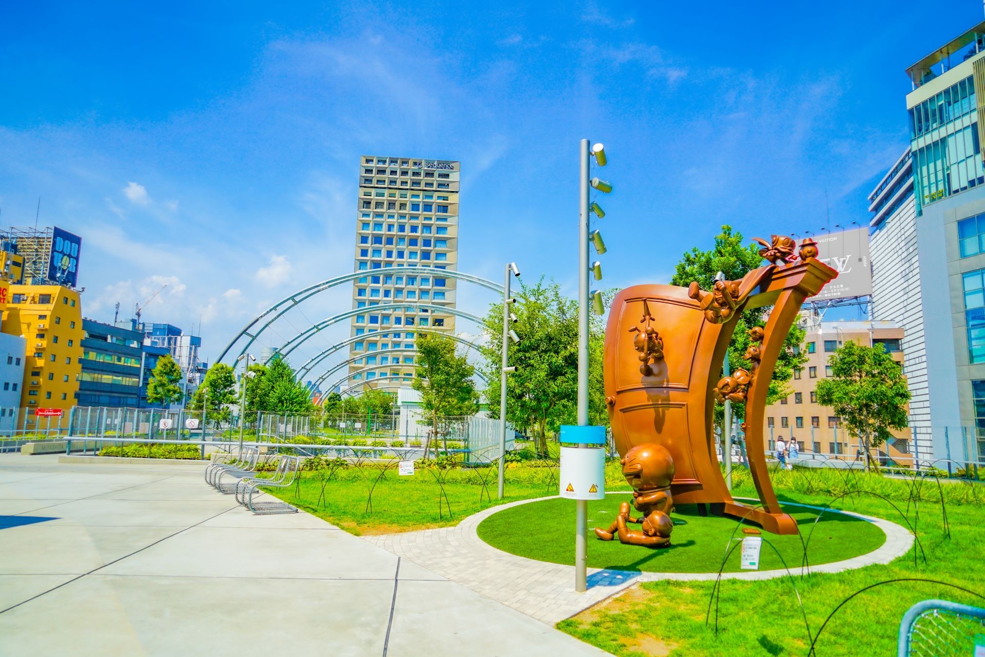 Miyashita Park sculptures