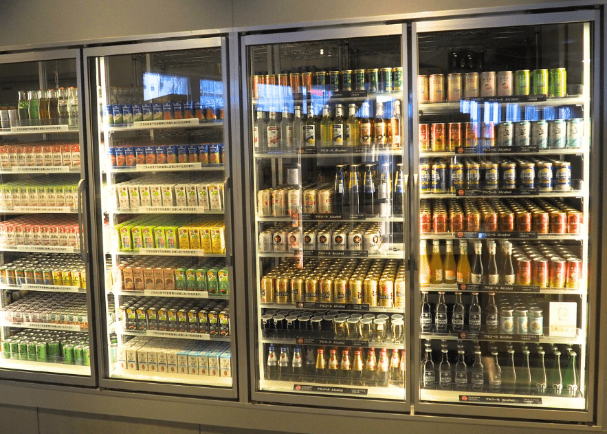 beverages at Shibuya Tsutaya