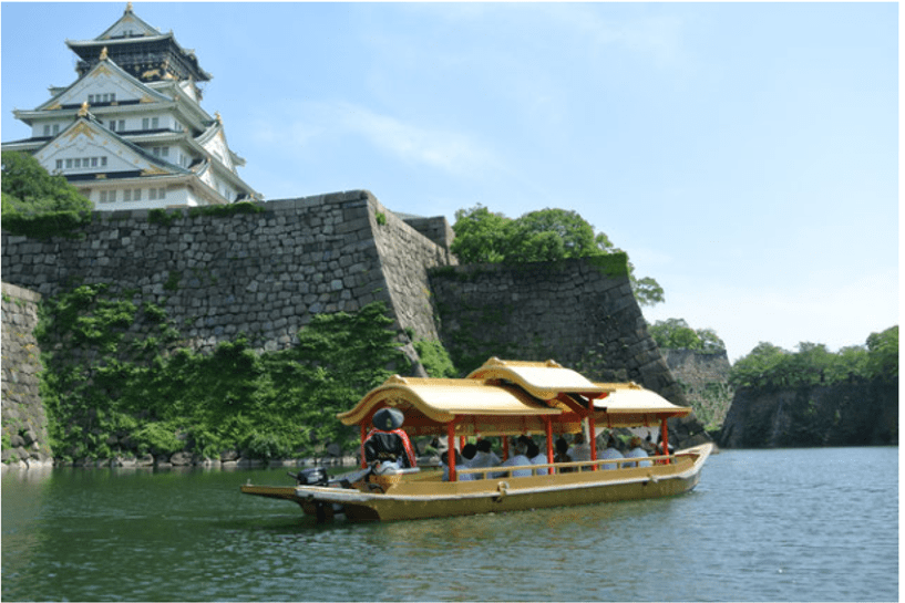 Osaka Jo Gozabune Boat Ride-min