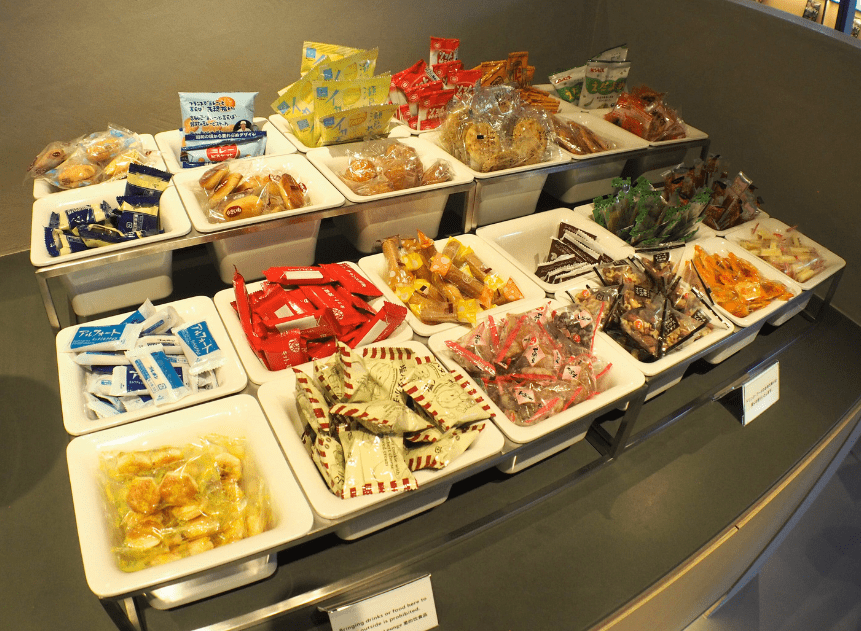 Snacks at Shibuya Tsutaya