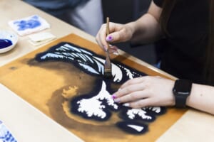 Ukiyo-e Motif Dyeing Workshop in Tokyo: My Own Experience