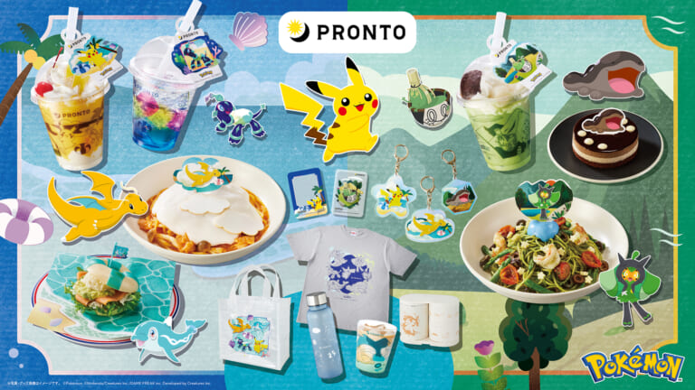 Pokemon x PRONTO Collaboration in 2024 Summer