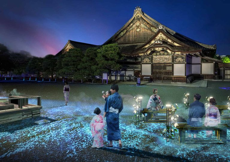 Nijo Castle Summer Light-Up 2025 by NAKED