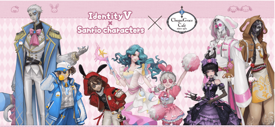 IdentityV x Sanrio Characters x Chugai Grace Cafe-min