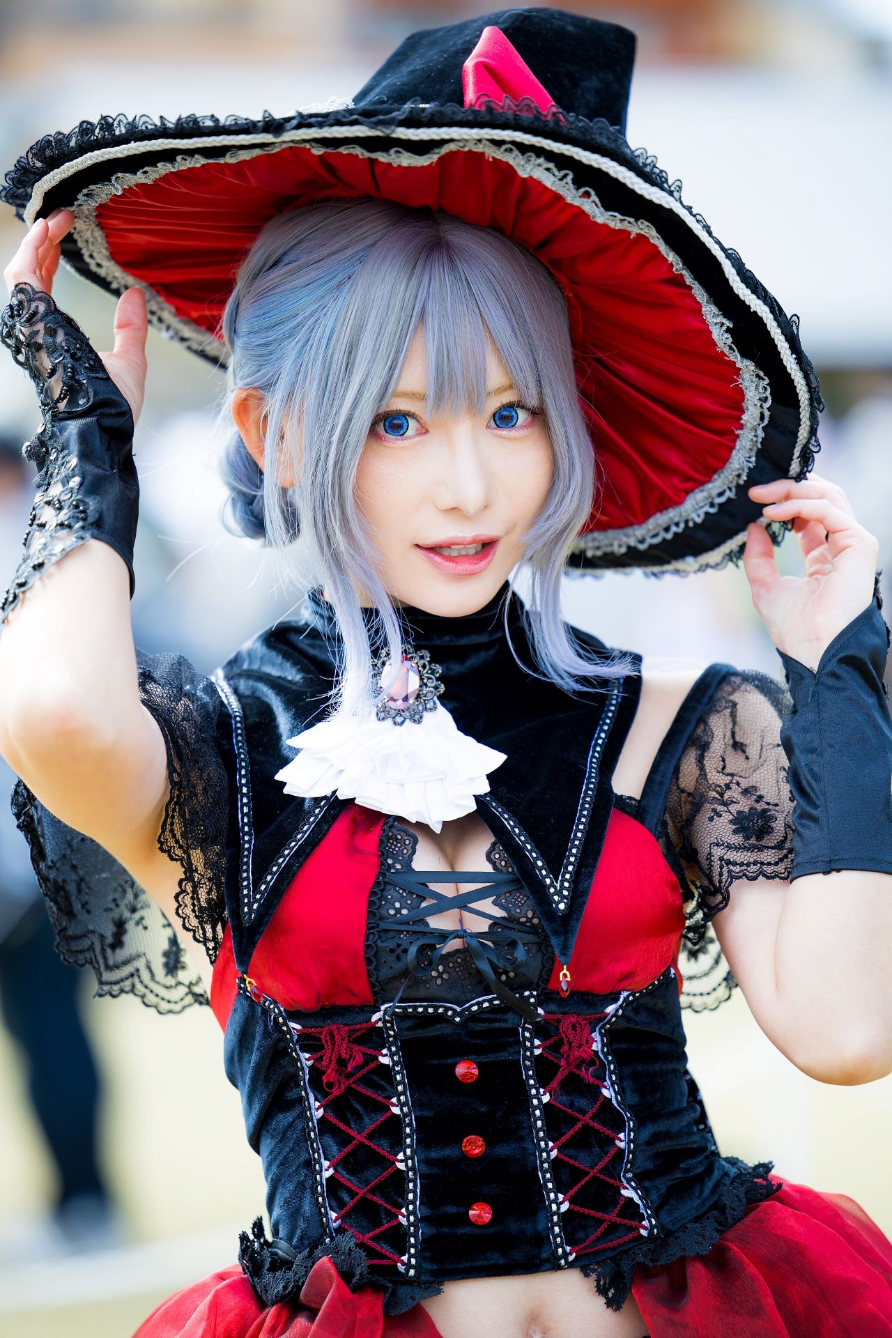 Cosplayer at Ikebukuro Halloween Cosplay Festival