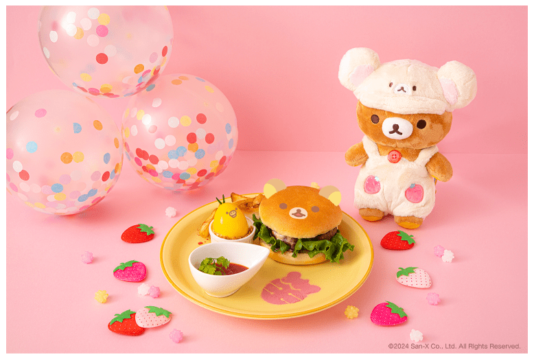 KORILAKKUMA 20th ANNIVERSARY CAFE in Tokyo 2024-min