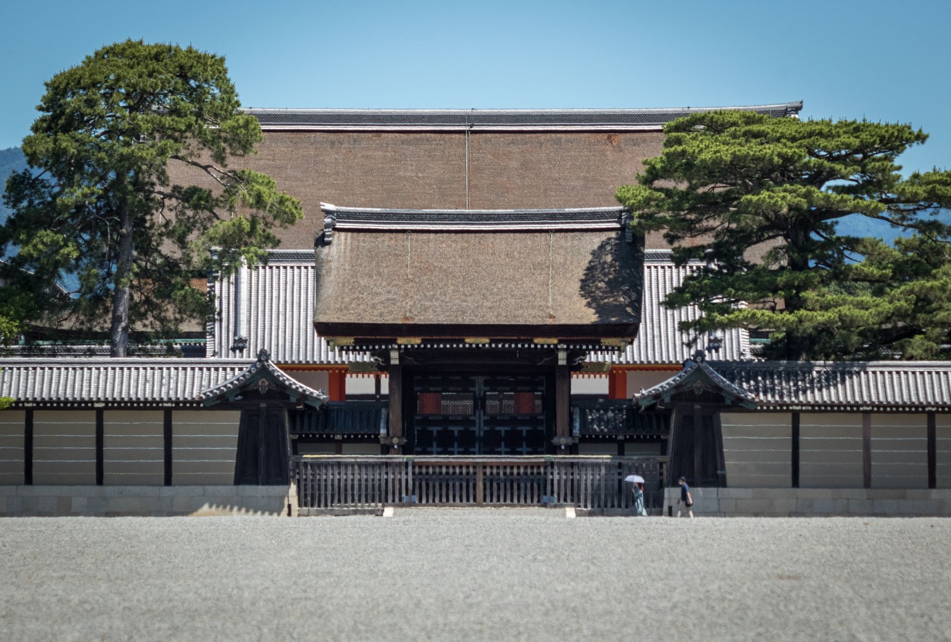 Kenreimon Gate at Kyoto Imperial Palace