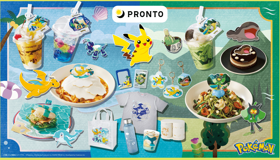 Pokemon x PRONTO Collaboration in 2024 Summer-min