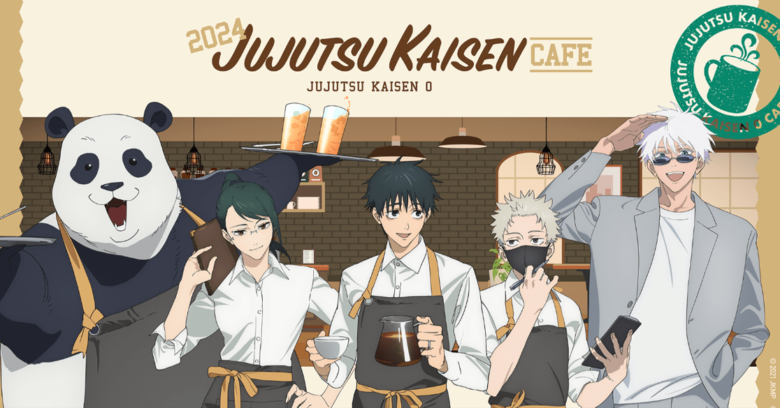 Jujutsu Kaisen 0 Cafe in Japan 2024-min