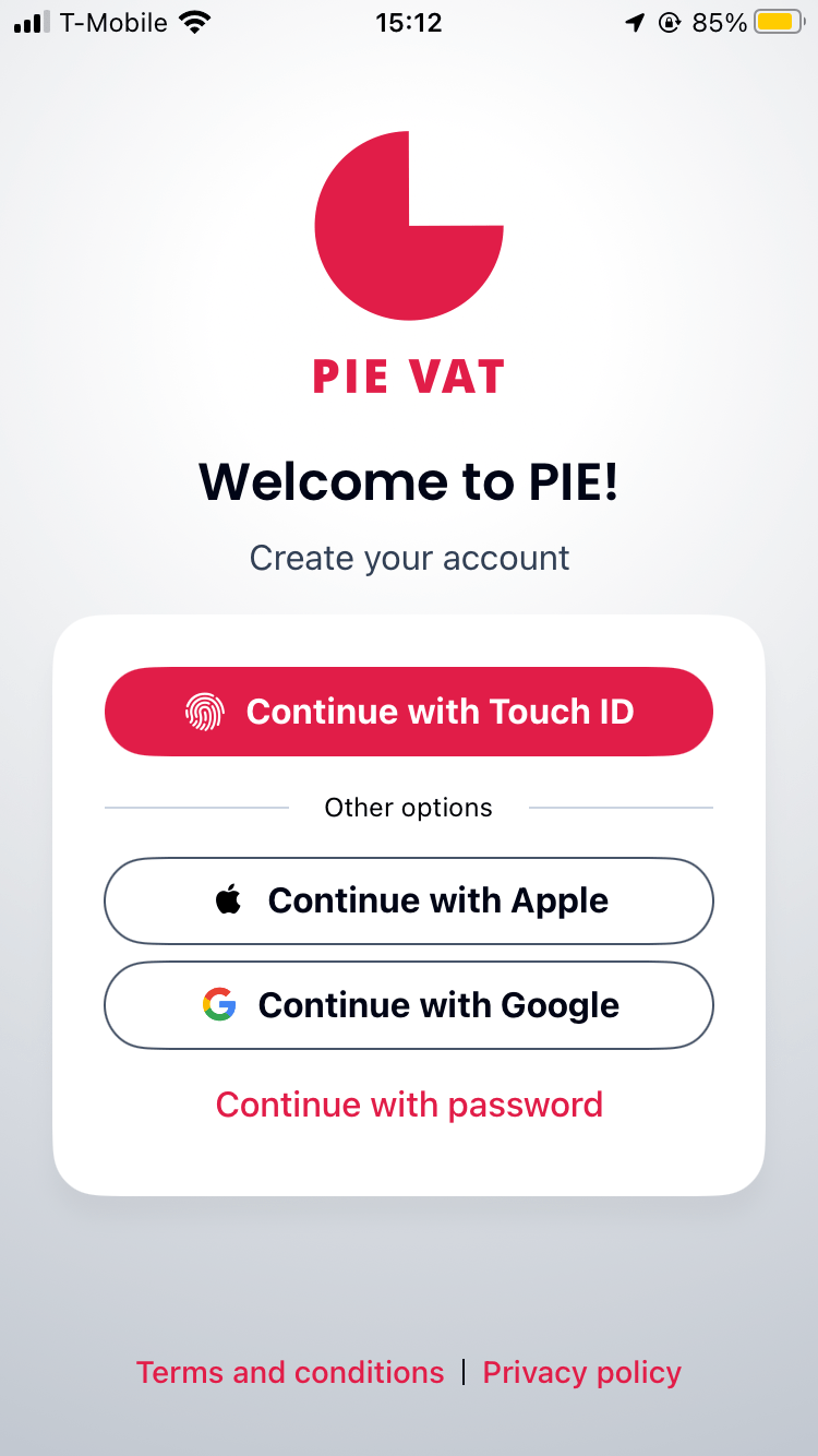 Pie VAT Japan