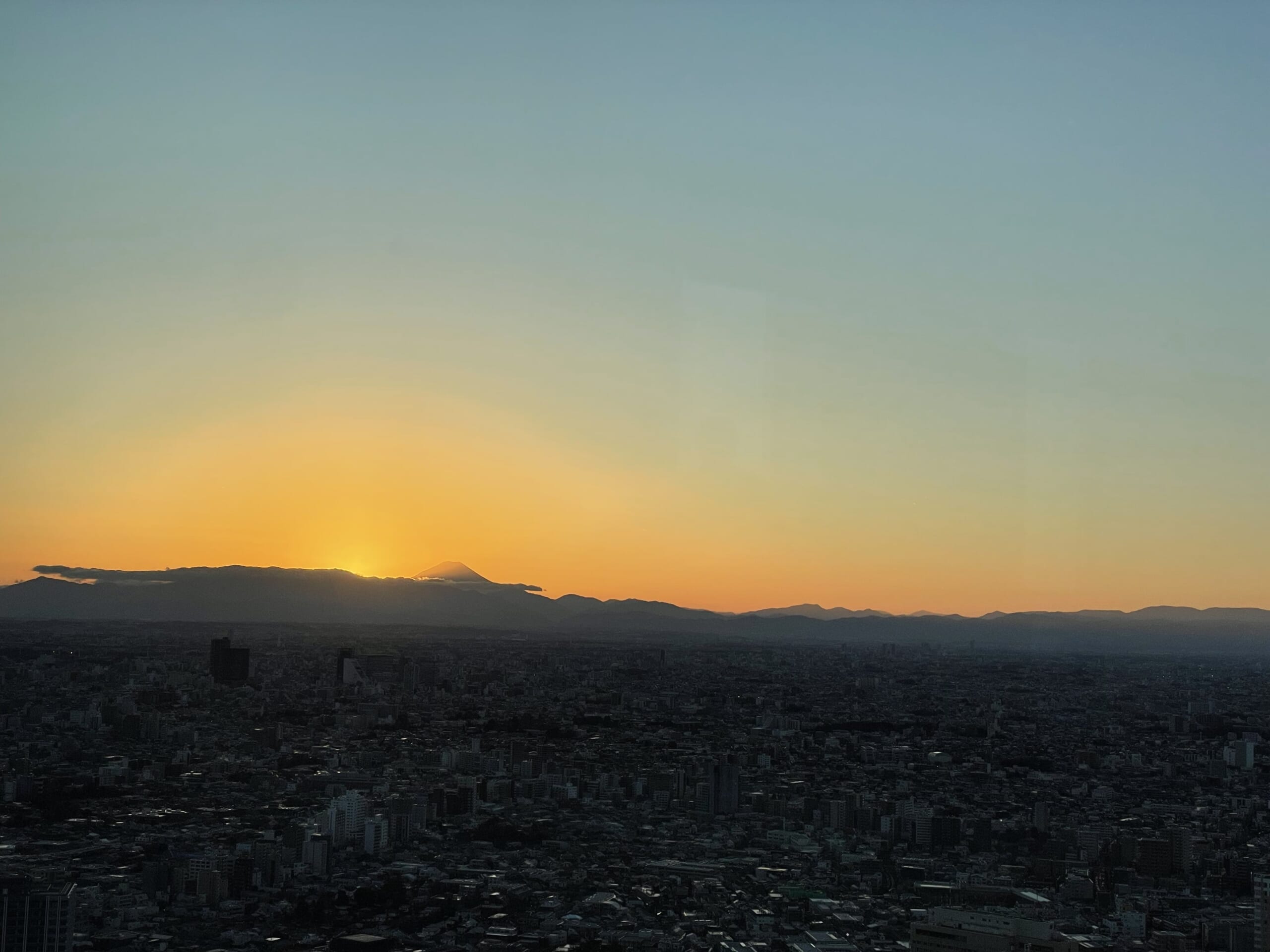 Sunset View from Sunshine 60 Observatory