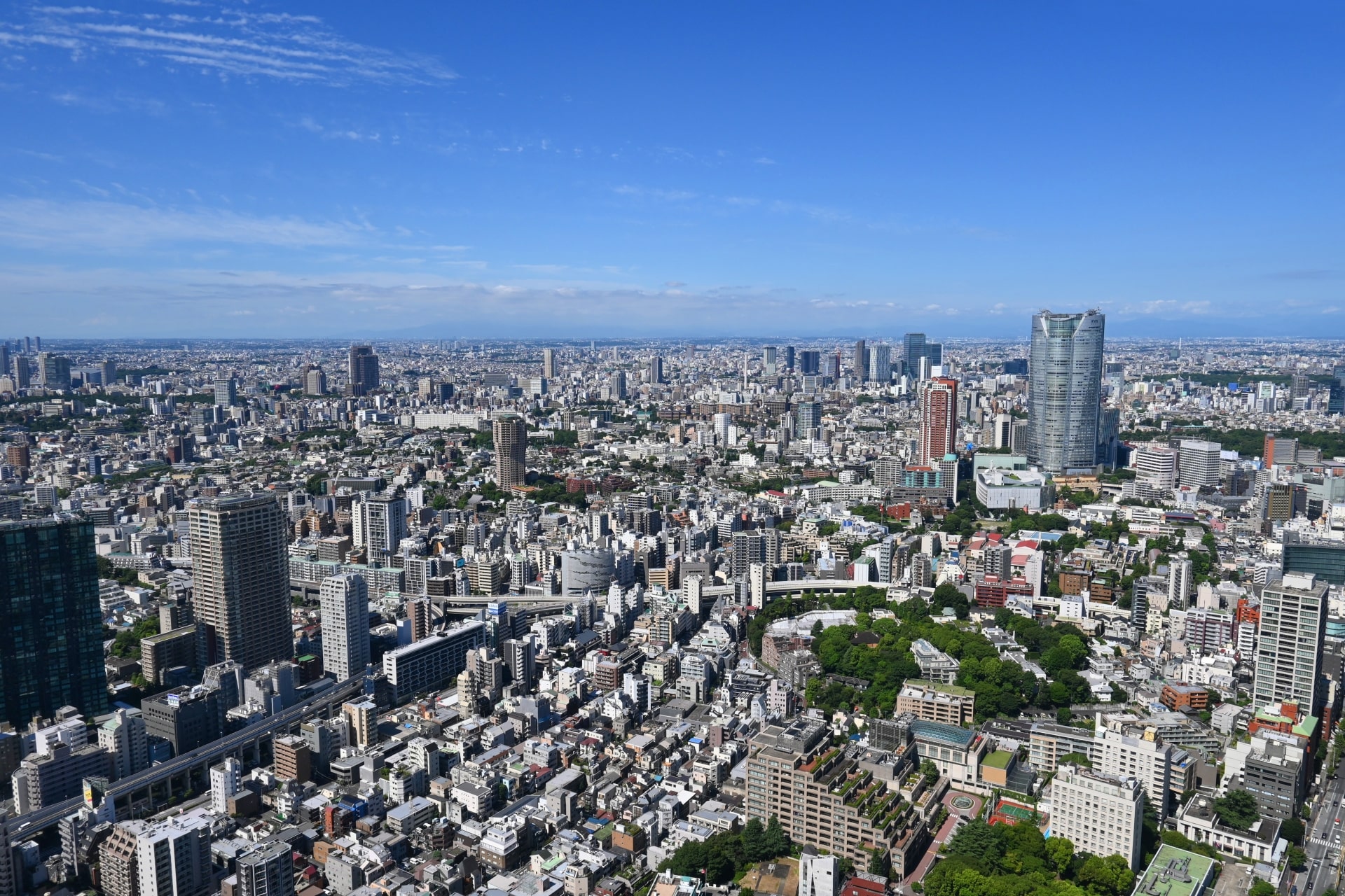 View from Tokyo Tower