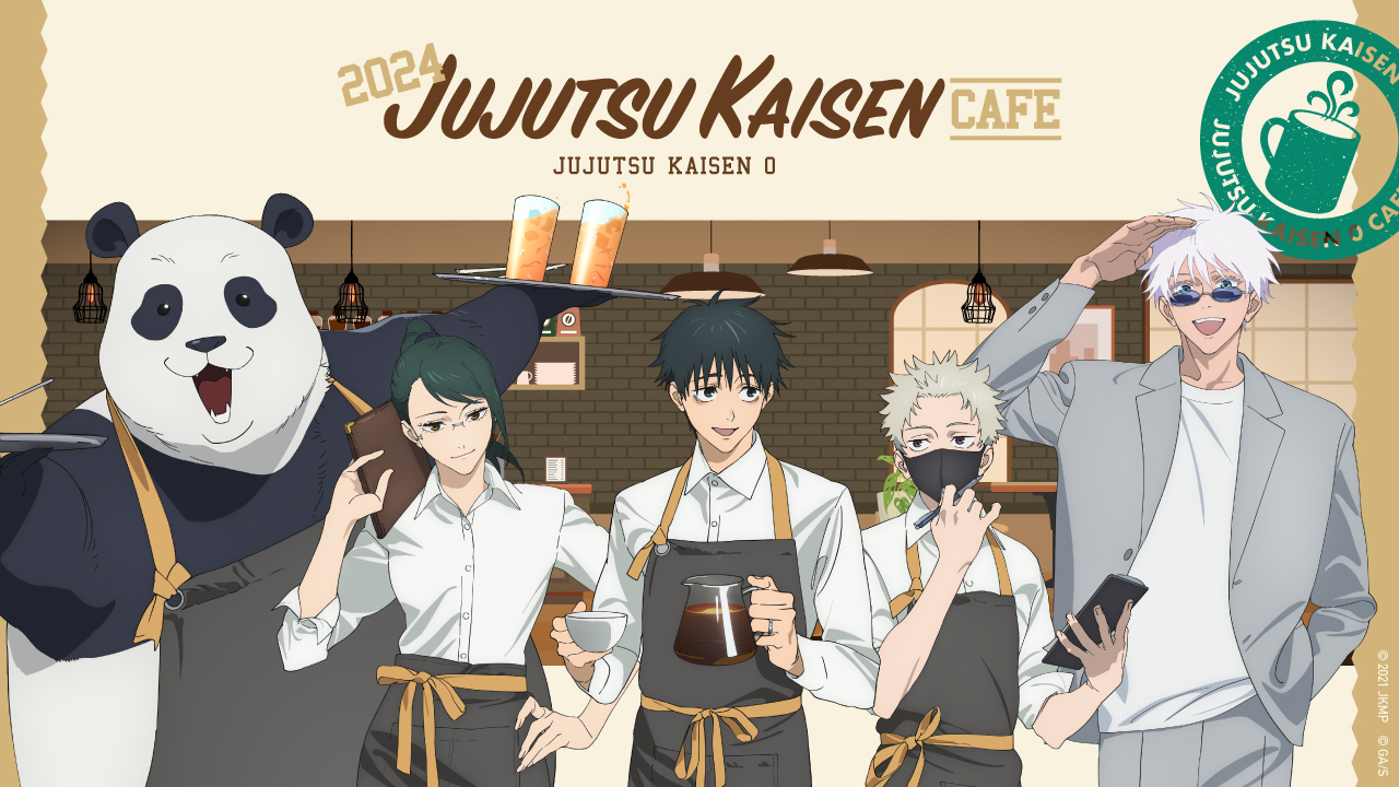 Jujutsu Kaisen 0 Cafe in Japan 2024