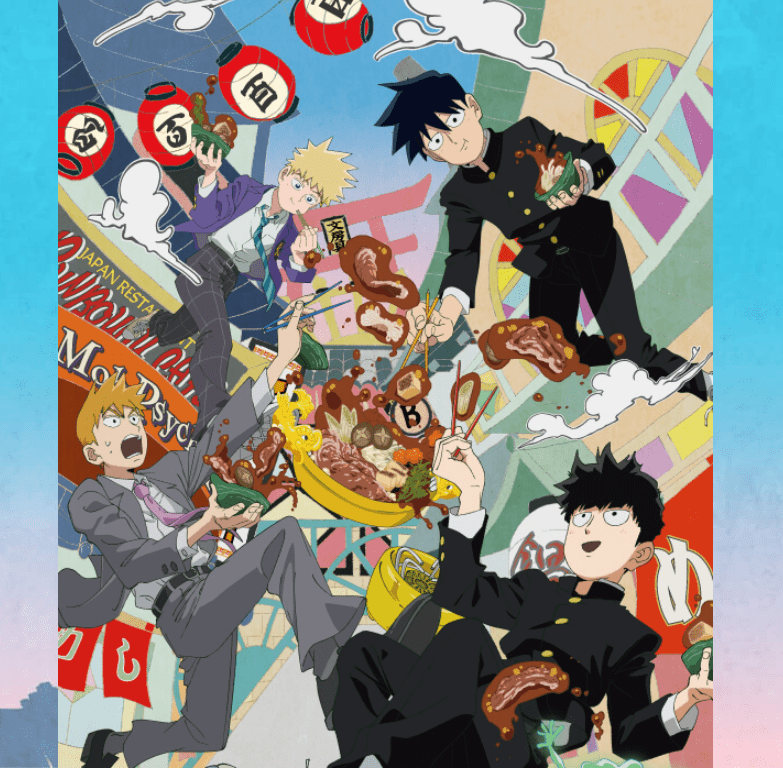 Mob Psycho 100 III x Stationery Cafe -min