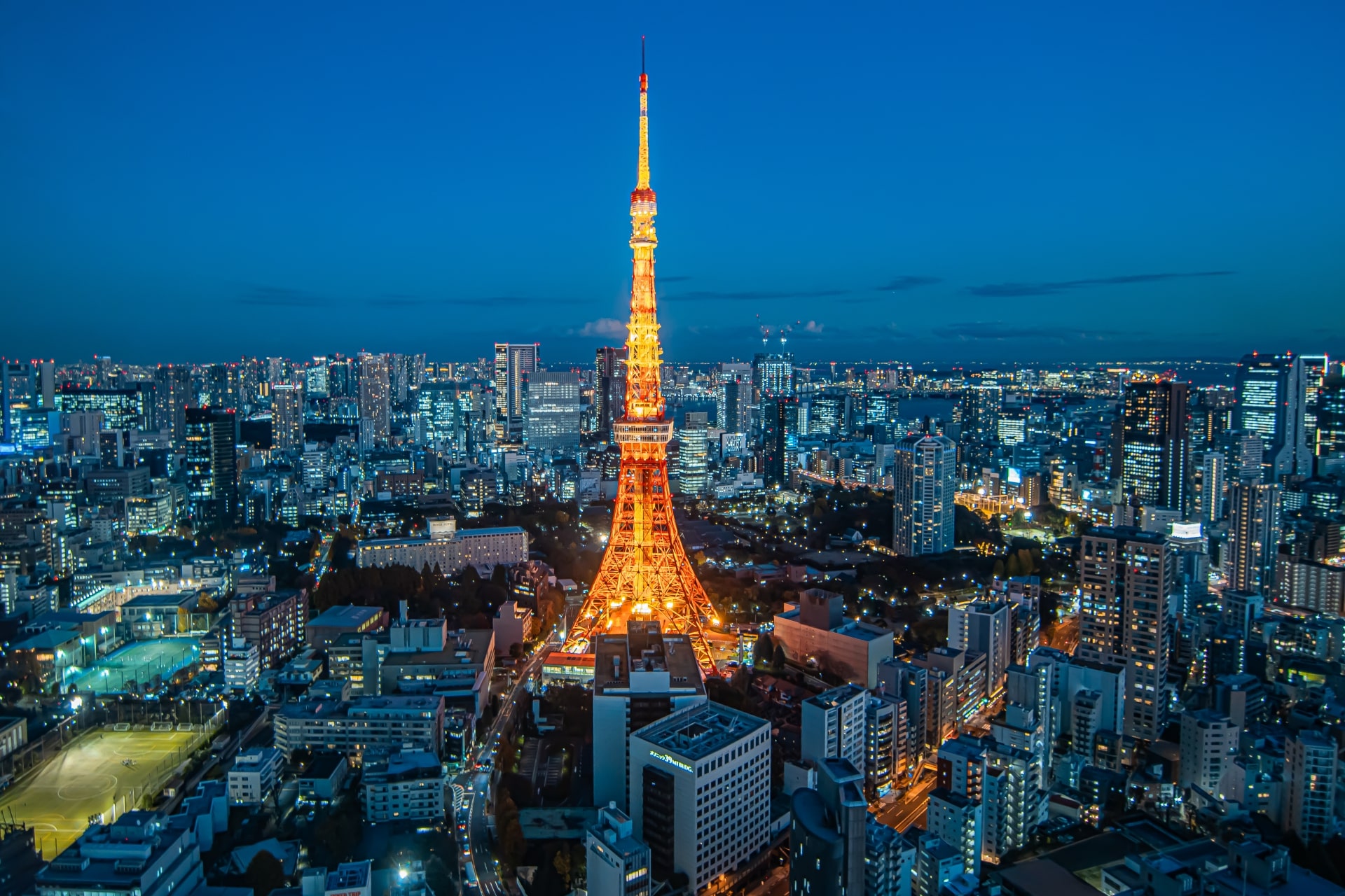 Tokyo Tower at Night