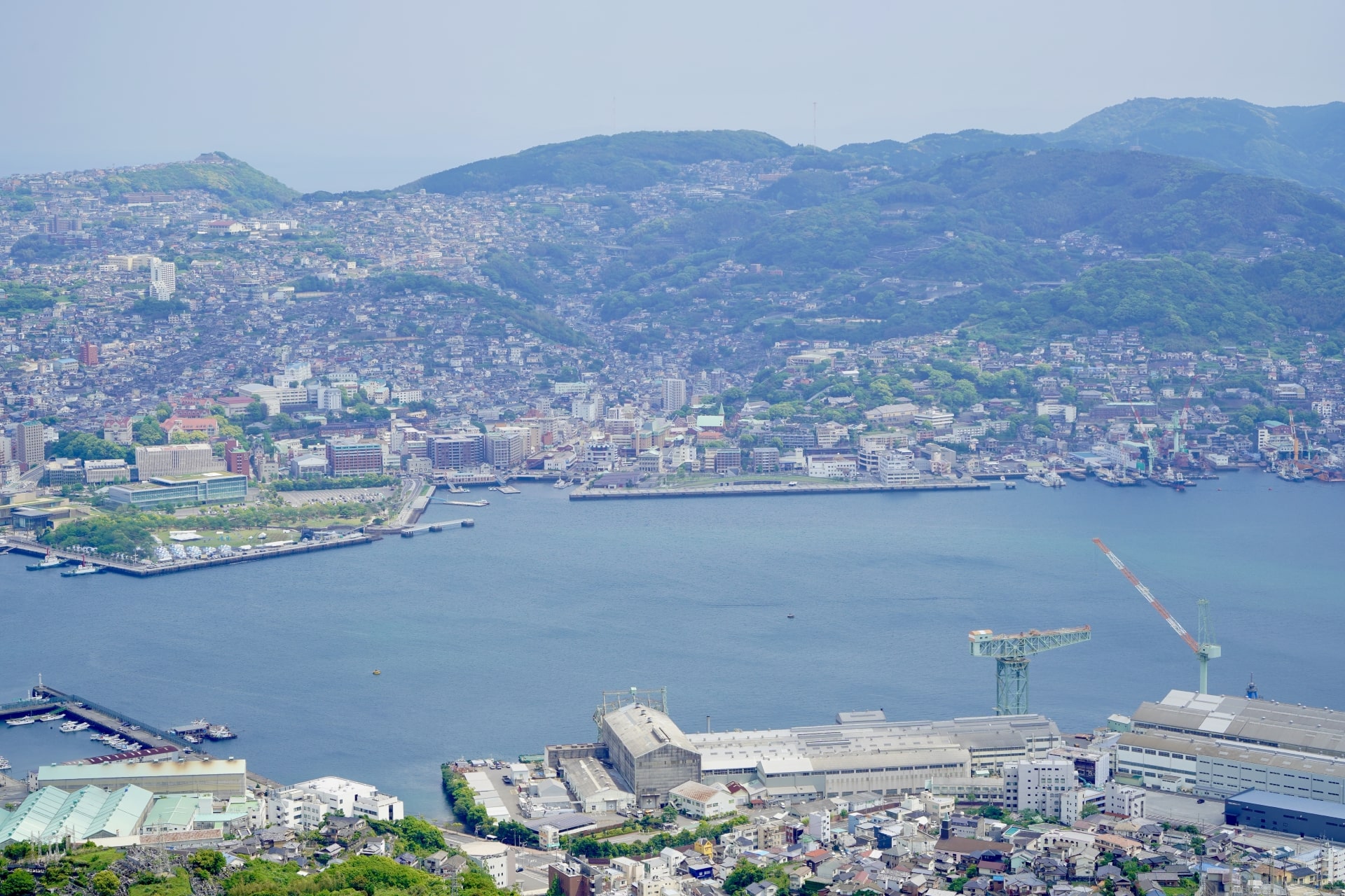 View from Higashiyama Mount Peak Park Observatory