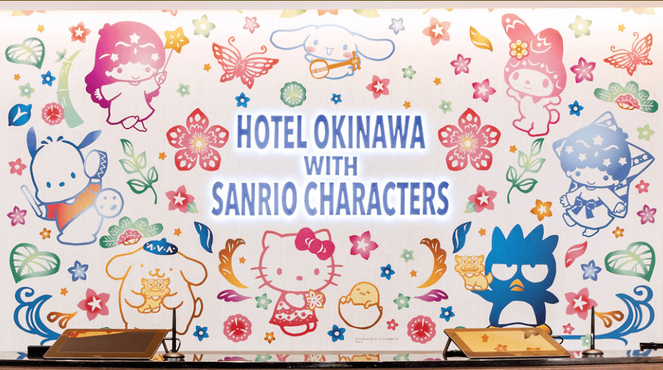 Okinawa Hotel with Sanrio Characters-min