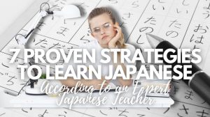 Learning Japanese