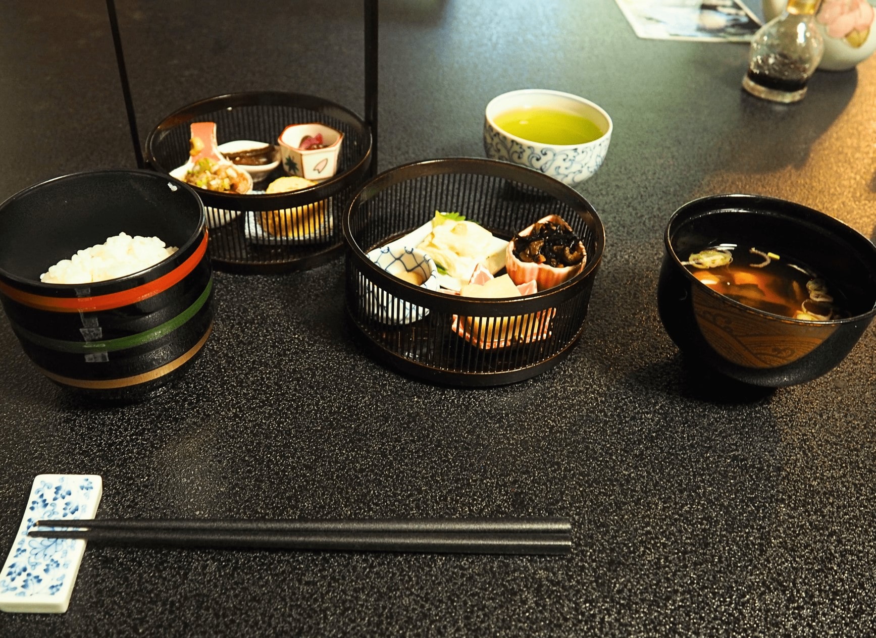 Third day breakfast at Kakurinbo