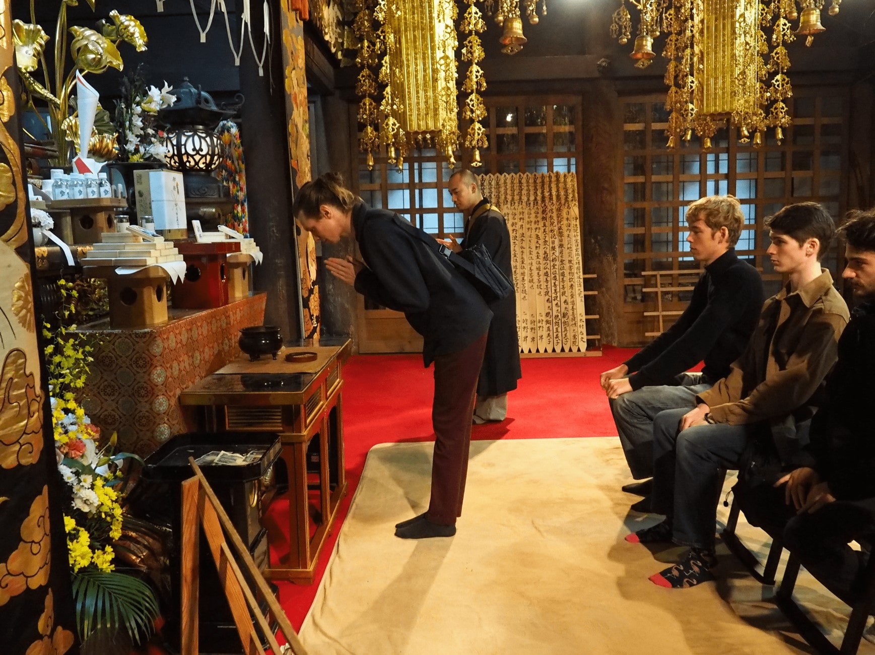 Special Kito experience at Okunoin Shishinkaku