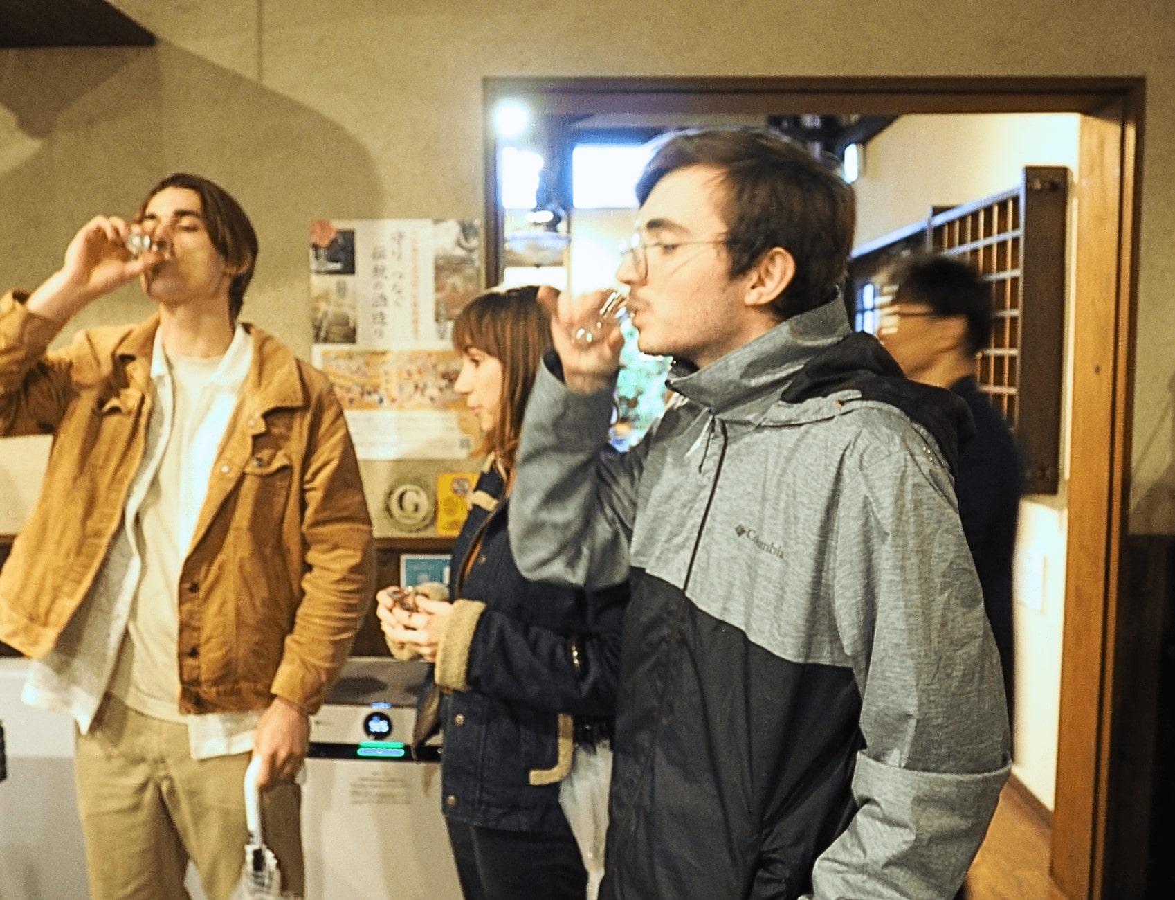 Visiting Sake brewery