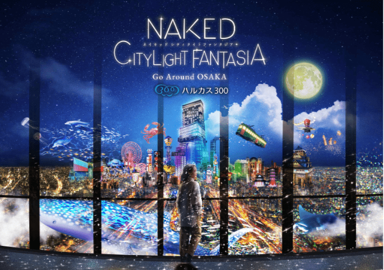 NAKED CITY LIGHT FANTASIA 2024 -Go Around OSAKA-min