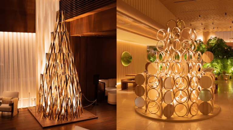 Christmas Trees at The Tokyo EDITION: Holiday Elegance