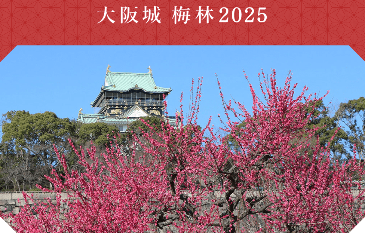 Osaka Castle Plum Grove 2025-min