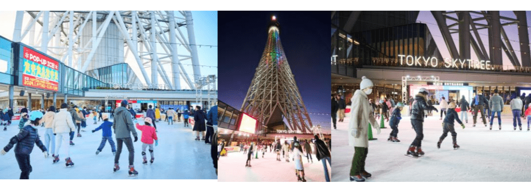 Tokyo Skytree Town Ice Skating Park-min