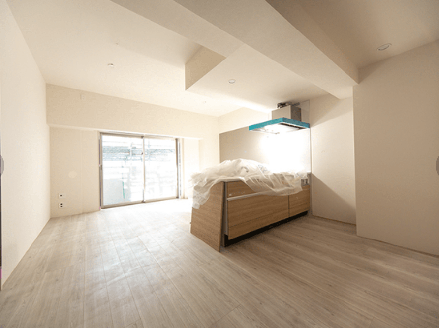 Tsukishima Sta. 2LDK Apartment 1-min