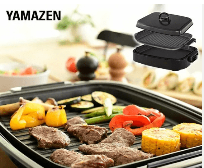 Yamazen Electric Grill Hot Plates-min