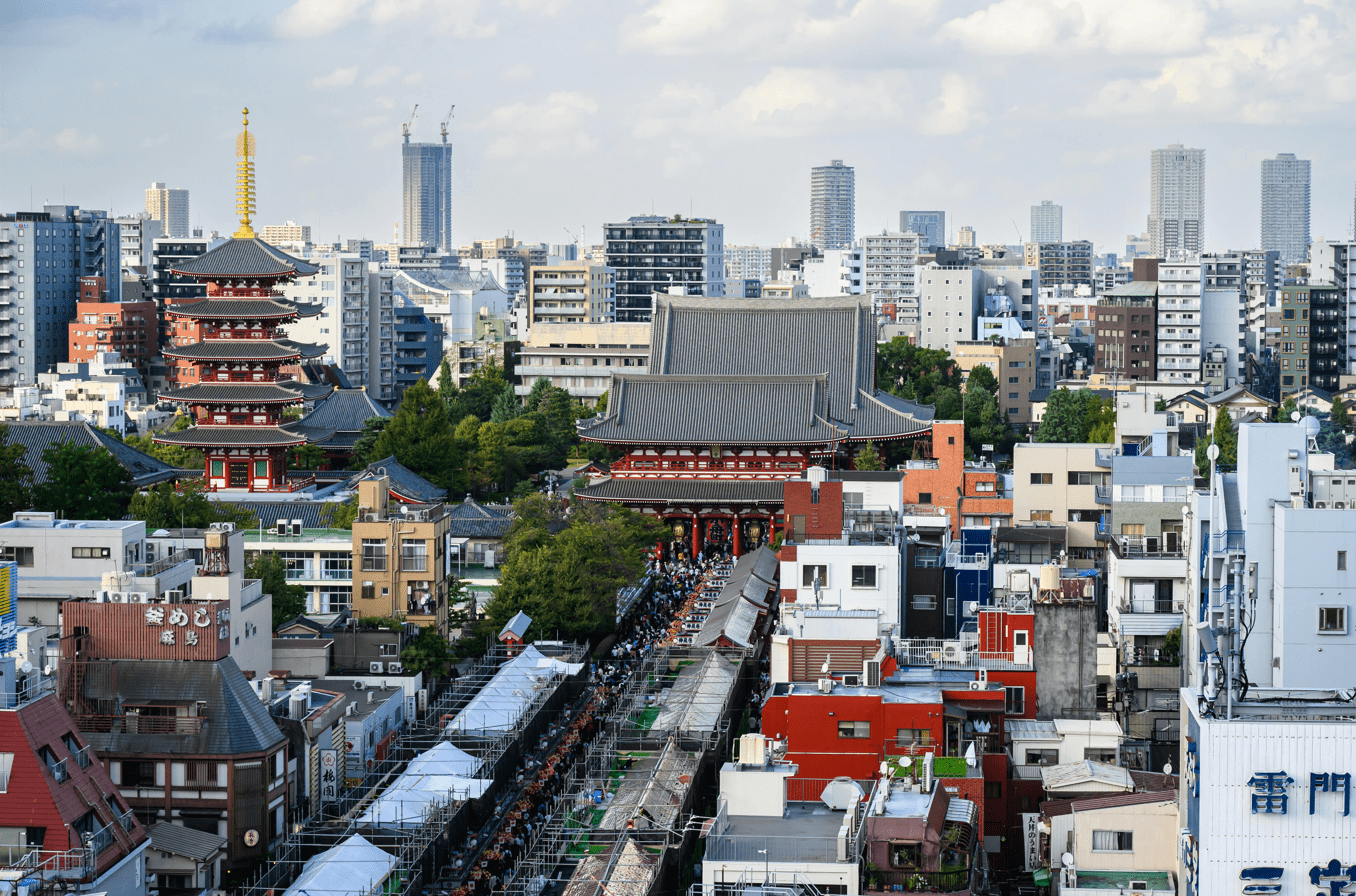 Sensoji and Nakamise Shopping Street Asakusa