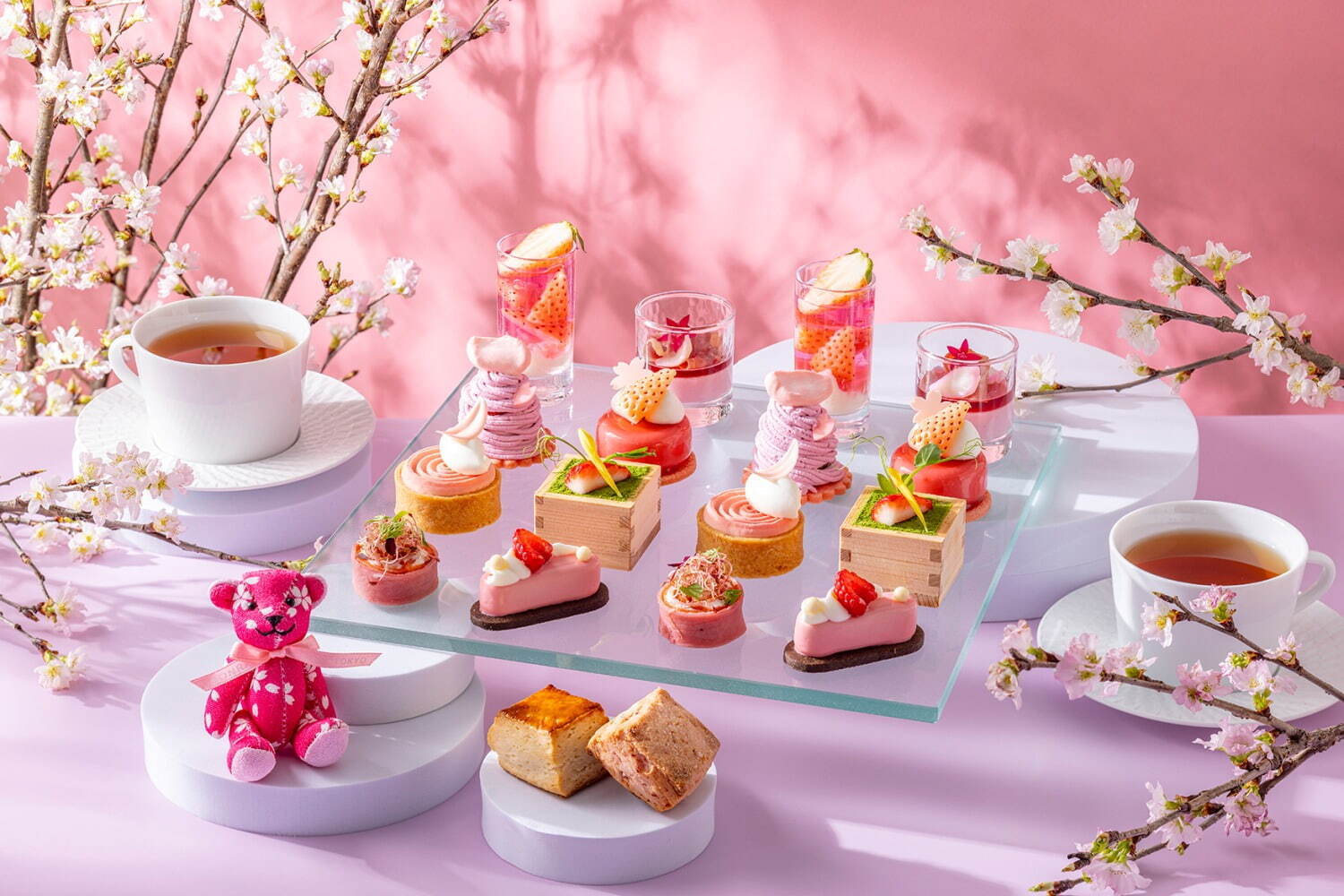 Best Sakura Afternoon Teas in Tokyo 2025