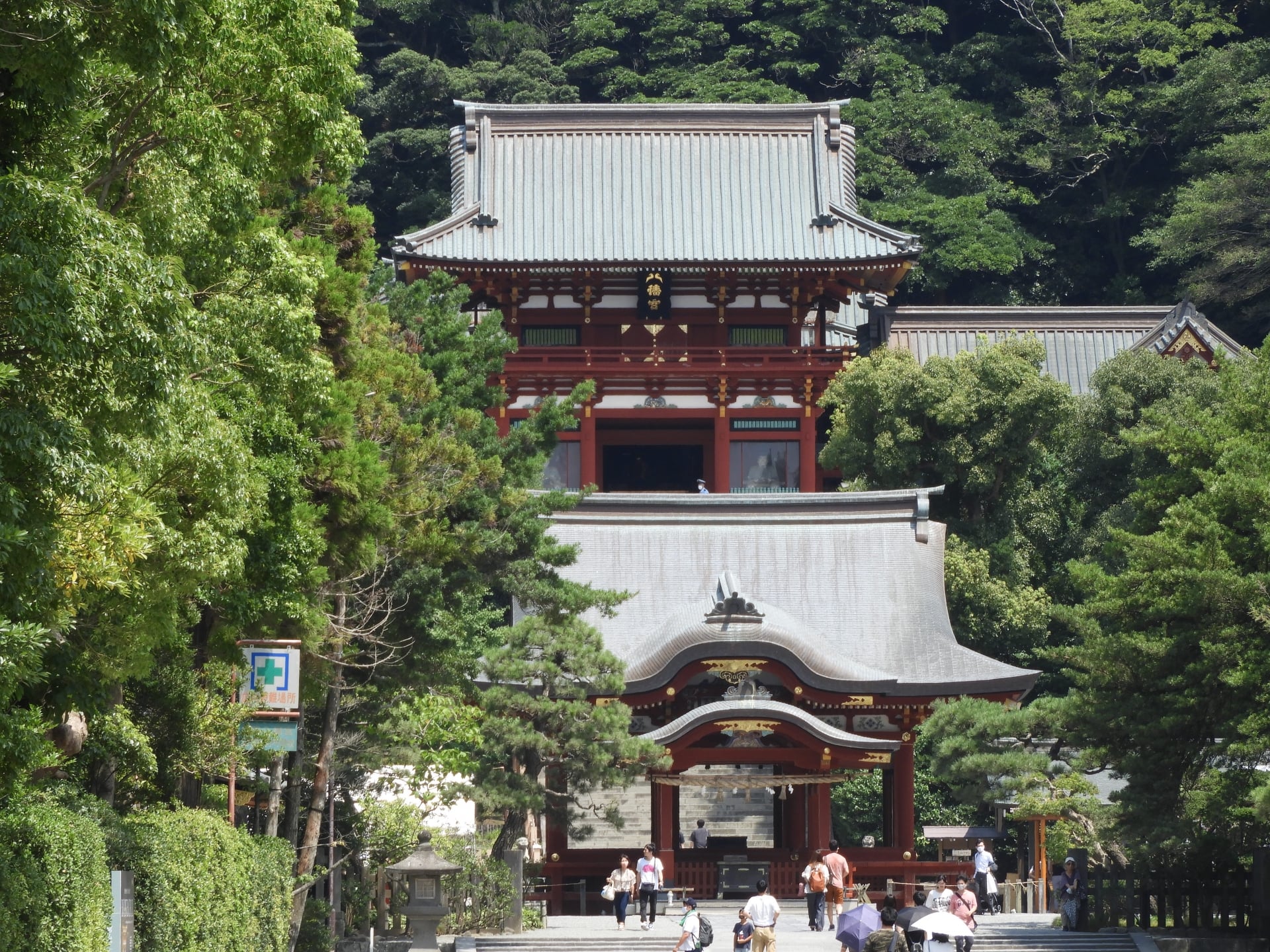 Tsurugaoka Hachimangu Shrine in Kamakuraa