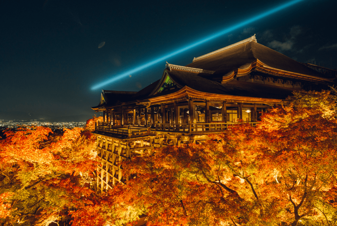 Night Temple Illumination-min