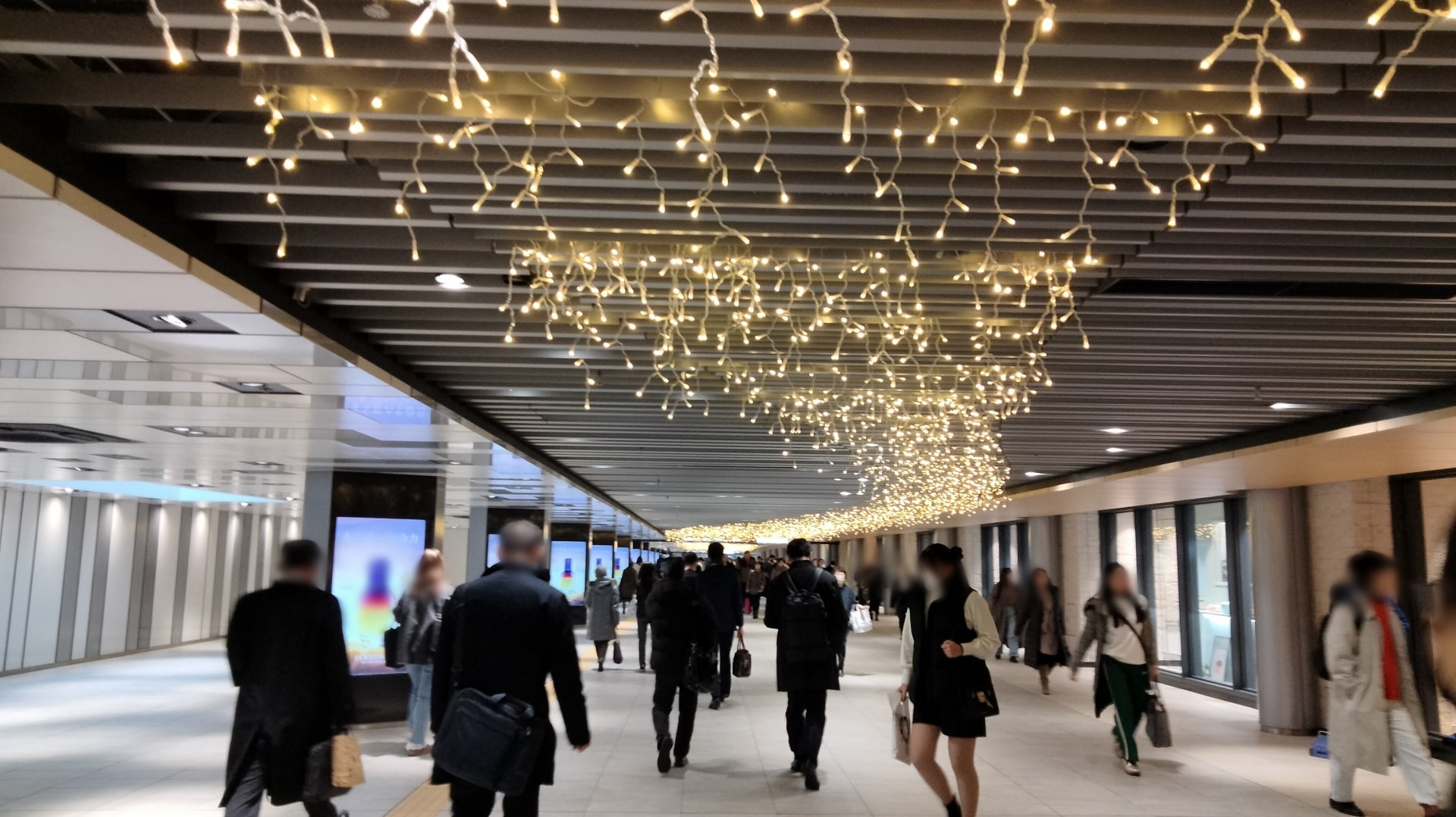 Underground passages in Umeda