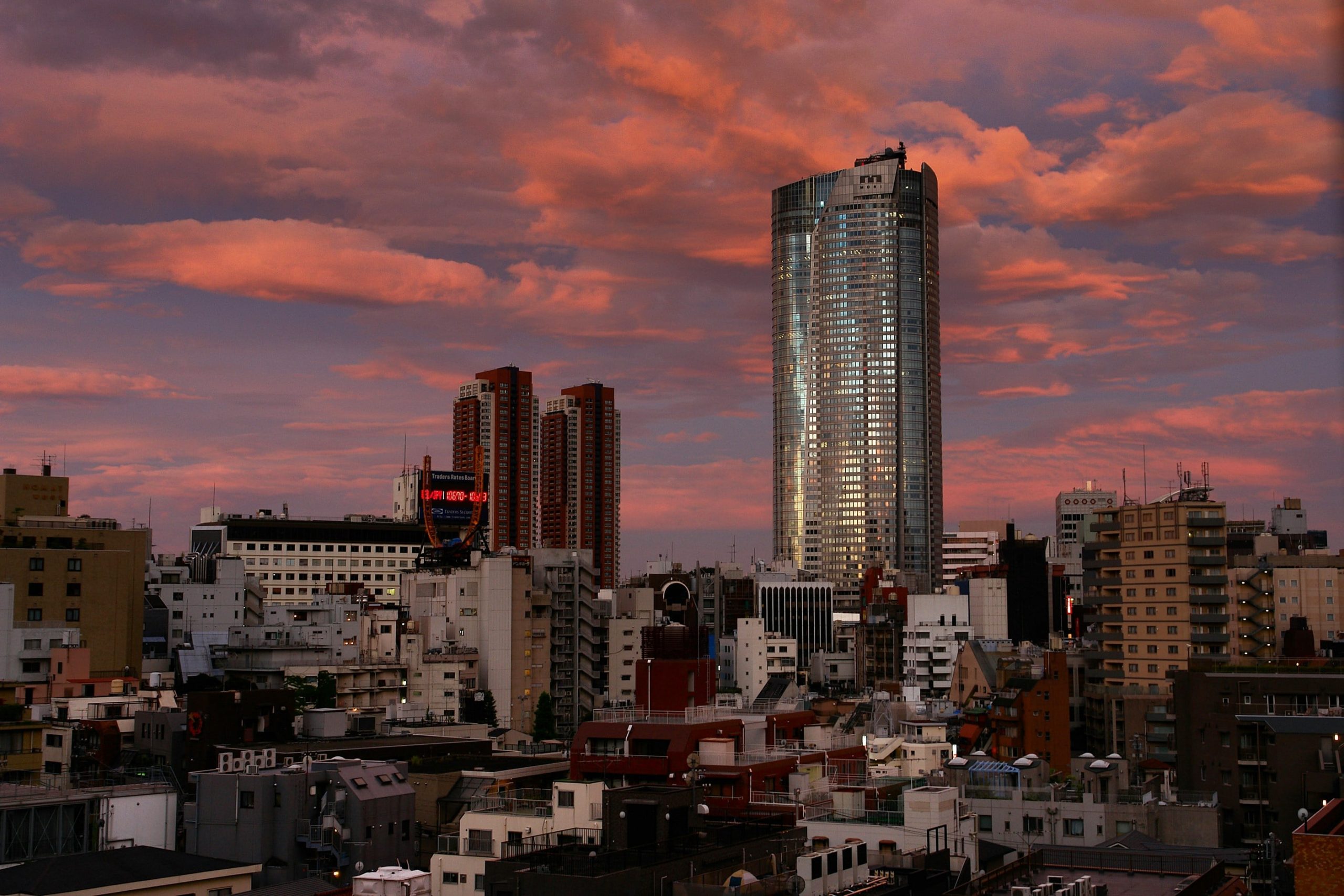 Roppongi evening view