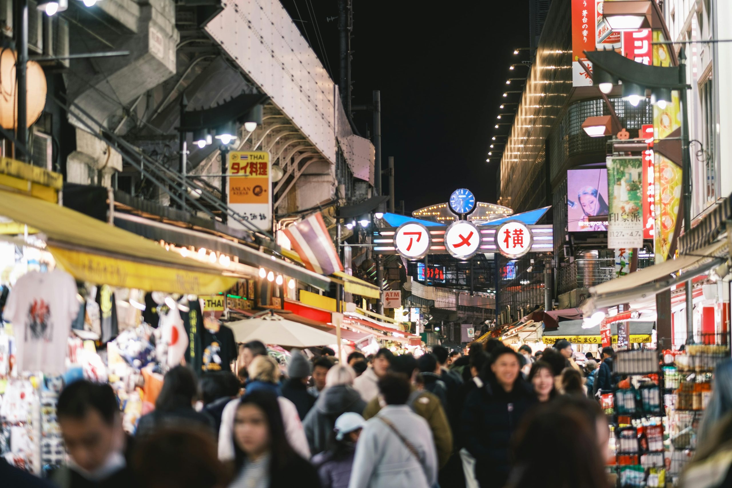 Ameyoko night view