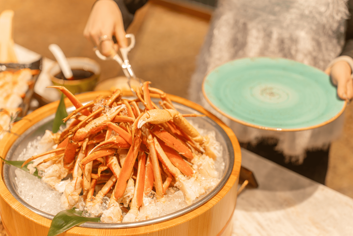 Snow crab legs